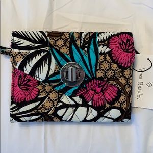 Colorful Vera Bradley Wristlet